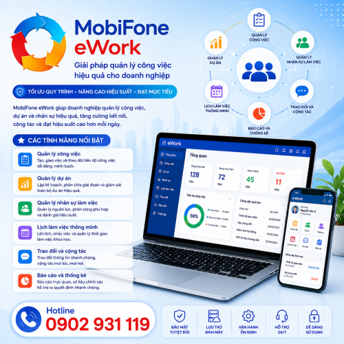 Giải Pháp Quản Lý Công Việc - MobiFone eWork