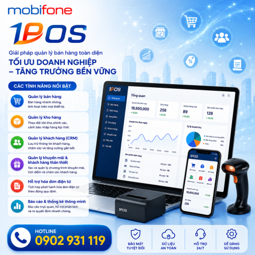 Giải Pháp Quản Lý Bán Hàng - MobiFone 1POS