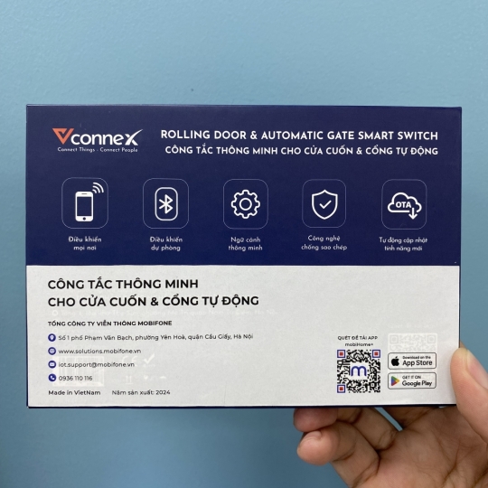 Công Tắc Cửa Cuốn Và Cổng Tự Động MobiFone