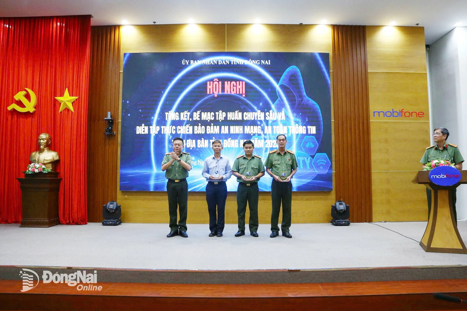 diễn tập an toàn thông tin mobifone với công an đồng nai