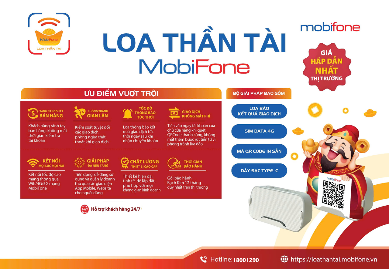 loa thần tài mobifone